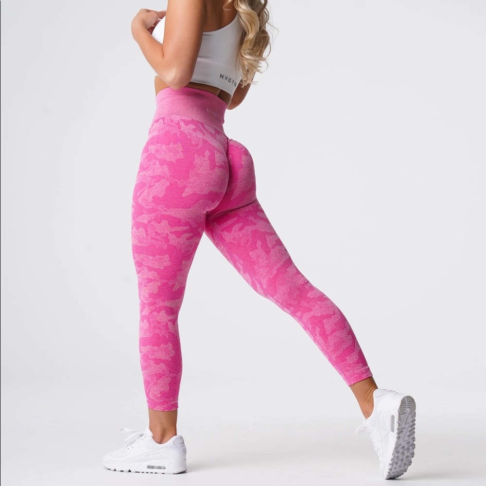 NVGTN Seamless pink camo leggings